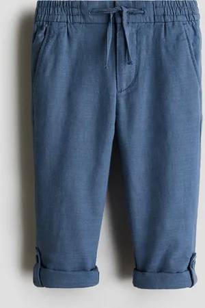H&M Caquis con bastilla plegable en algodón