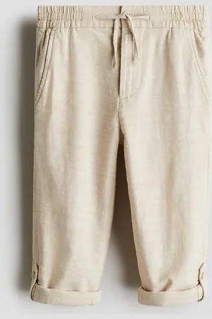 H&M Caquis con bastilla plegable en algodón