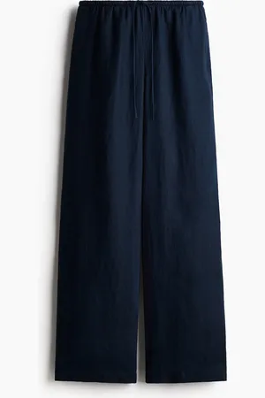 H&M Pantalón ancho de lino