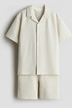 H&M Conjunto de 2 piezas con camisa y shorts