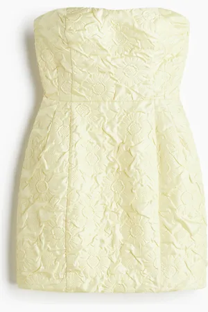 H&M Vestido mini con diseño en relieve