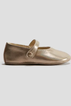 H&M Bailarinas de piel con suelas suaves