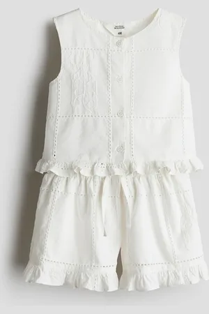 H&M Conjunto de 2 piezas en popelina de algodón