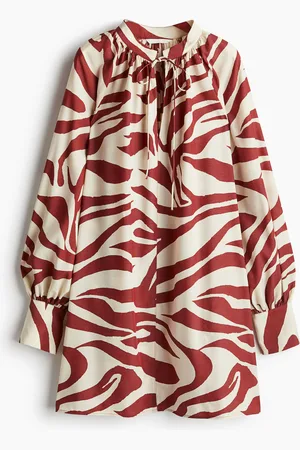 H&M Vestido Oversized con lazos