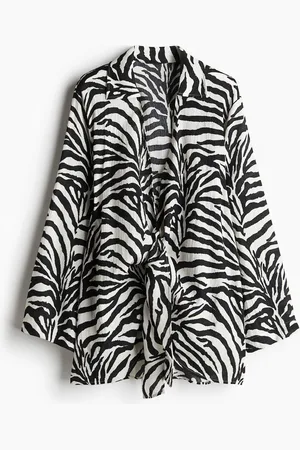 H&M Vestido playero con lazos