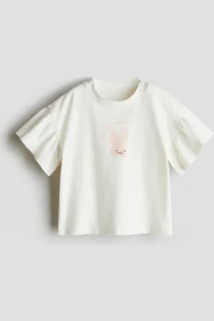 H&M Top de algodón con diseño