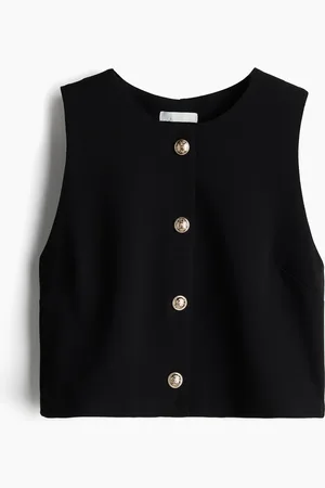 H&M Chaleco en punto de bouclé