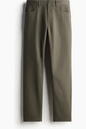 H&M Pantalón Slim Fit de sarga