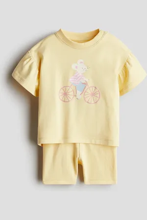 H&M Conjunto de 2 piezas en punto de algodón