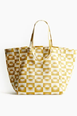 H&M Bolso playero de algodón