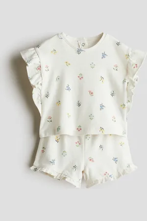 H&M Conjunto de 2 piezas con diseño en terry