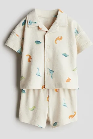 H&M Conjunto de 2 piezas con camisa resort y shorts