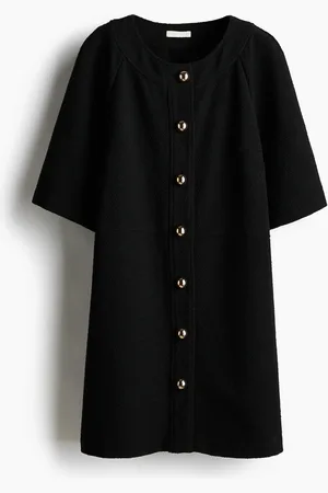 H&M Vestido con botones al frente