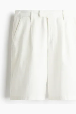 H&M Shorts a la rodilla en mezcla de lino