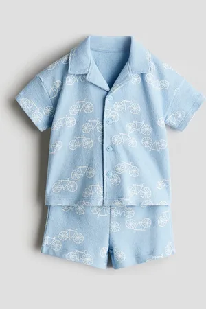 H&M Conjunto de 2 piezas con camisa resort y shorts