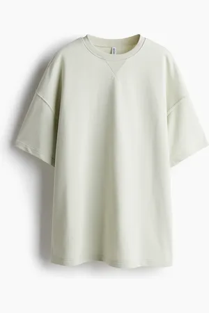 H&M Sudadera oversized de manga corta