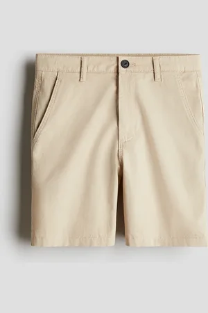 H&M Shorts caquis de algodón