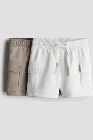 H&M 2-pack Shorts cargo en french terry