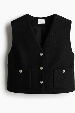 H&M Chaleco de bouclé