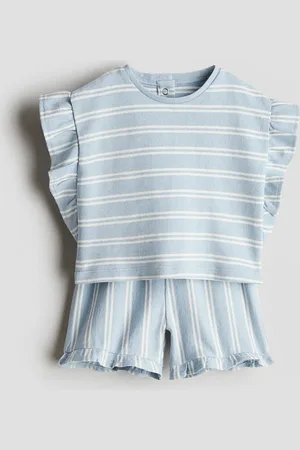 H&M Conjunto de 2 piezas con diseño en terry