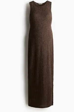 H&M MAMA Textured jersey dress