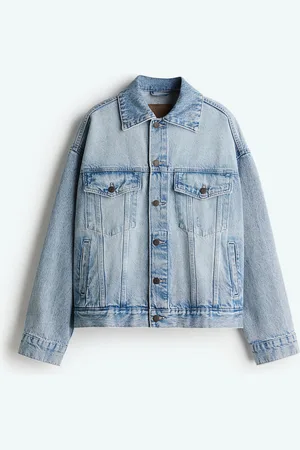 H&M Chamarra oversized en denim