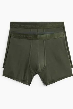 H&M 2-pack Bóxers mid trunk con Lycra®