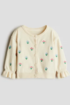 H&M Cárdigan con diseño bordado