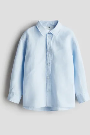 H&M Camisa Loose-fit de lino