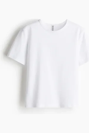 H&M Playera en punto de algodón