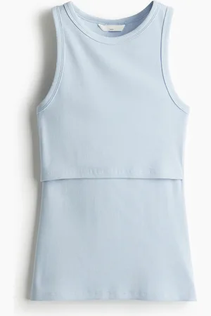 H&M MAMA Top de lactancia acanalado