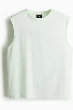 H&M Playera sin mangas Loose Fit con diseño