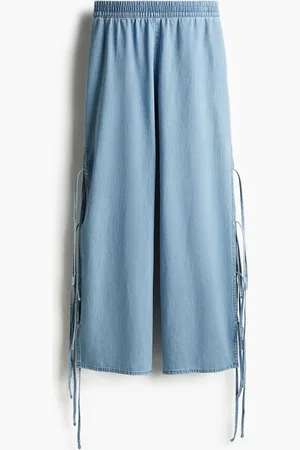 H&M Pantalón con detalle de lazos