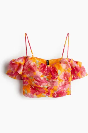 H&M Blusa de hombros descubiertos