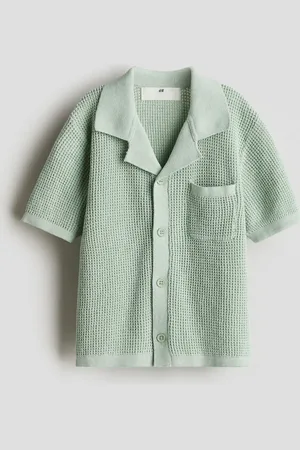 H&M Camisa resort tejida