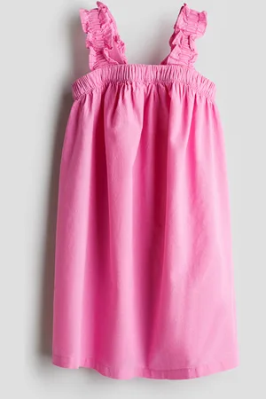H&M Vestido en mezcla de lino