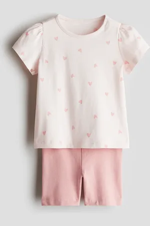 H&M Conjunto de 2 piezas en punto de algodón
