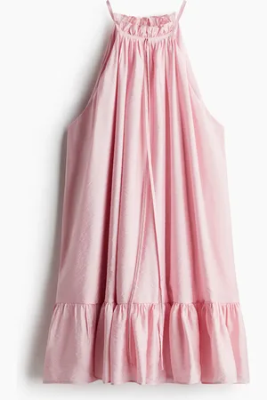 H&M Vestido sin mangas con olanes