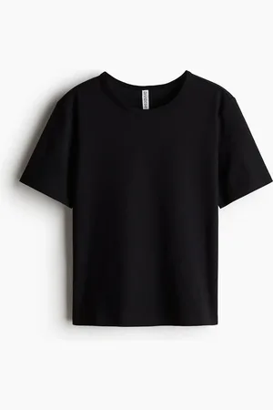 H&M Playera en punto de algodón