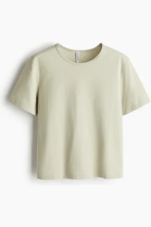H&M Playera en punto de algodón
