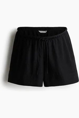 H&M MAMA Shorts Before & After en piqué