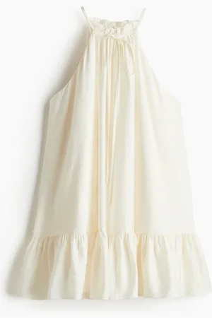 H&M Vestido sin mangas con olanes
