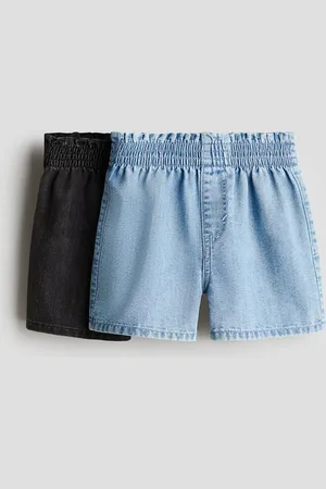 H&M 2-pack de shorts paper bag