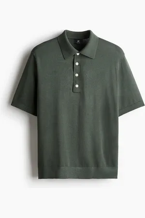 H&M Playera polo Regular Fit en tejido fino