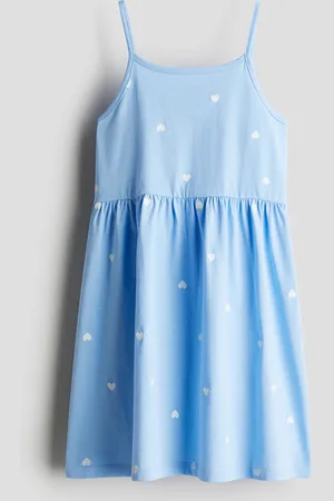 H&M Vestido en punto de algodón
