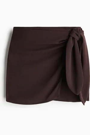 H&M Minifalda con lazos