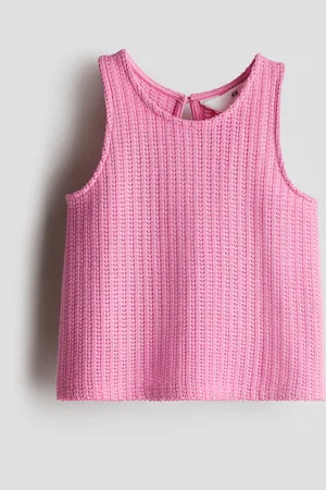 H&M Textured-knit vest top