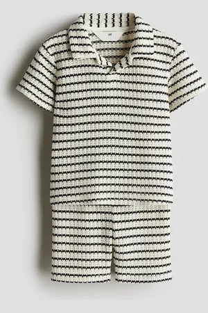 H&M Conjunto de 2 piezas en tejido texturizado