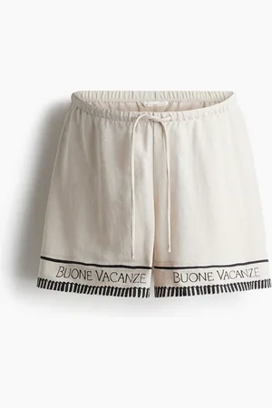 H&M MAMA Shorts Before & After en piqué