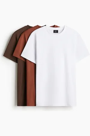 H&M 3-pack de playeras Regular Fit